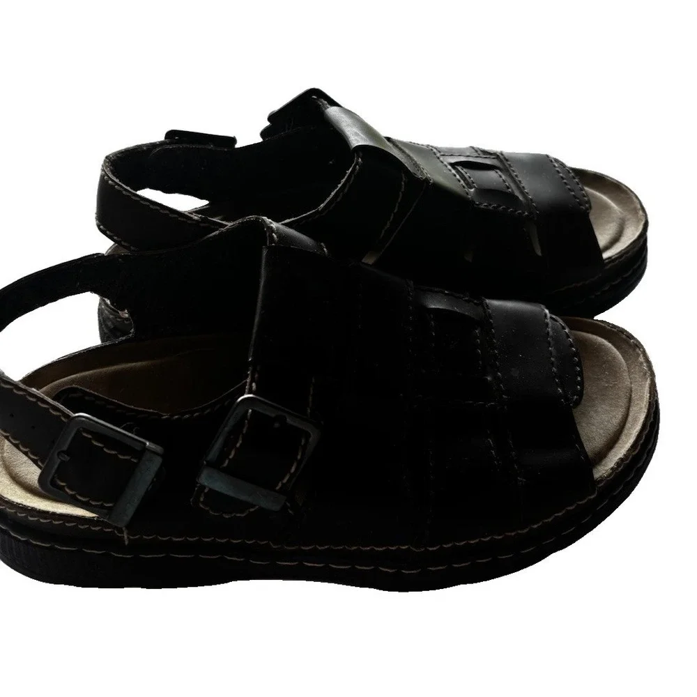Vtg Y2K Faded Glory Hudson Sandals Mens 10 Chunky Fisherman Platform 90's Retro